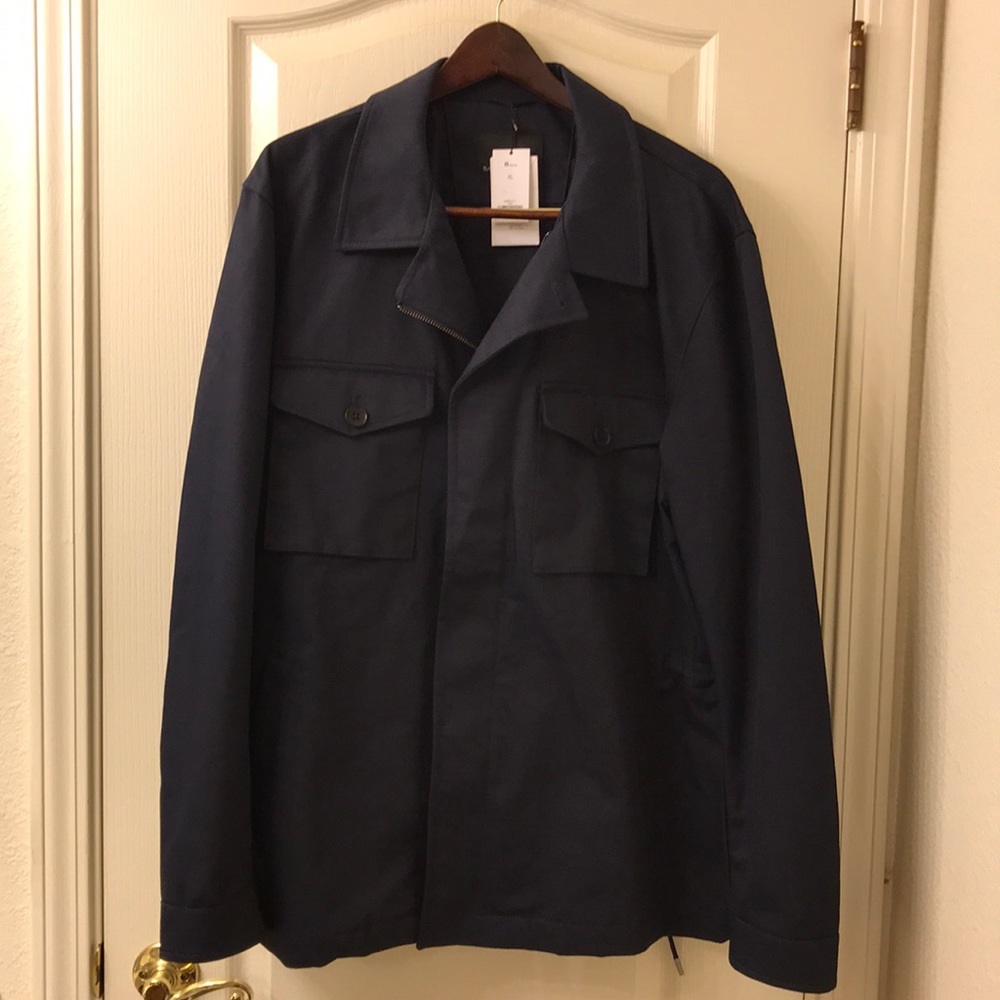 Men’s Banana Republic Navy Blue Bomber Jacket